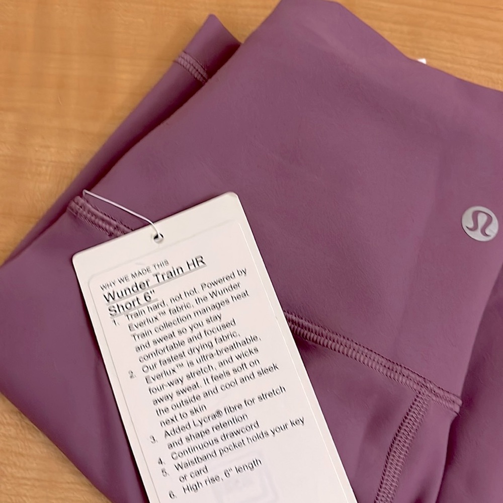Lululemon Wunder Train High-Rise Short 6" - Picture 6 of 6